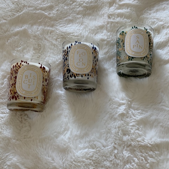 Diptyque 2021 Holiday Set of 3 travel size candle set (not sold anymore) - Picture 4 of 7